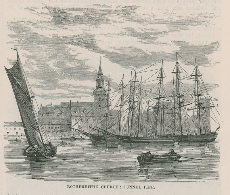 Rotherhithe kirke av English School