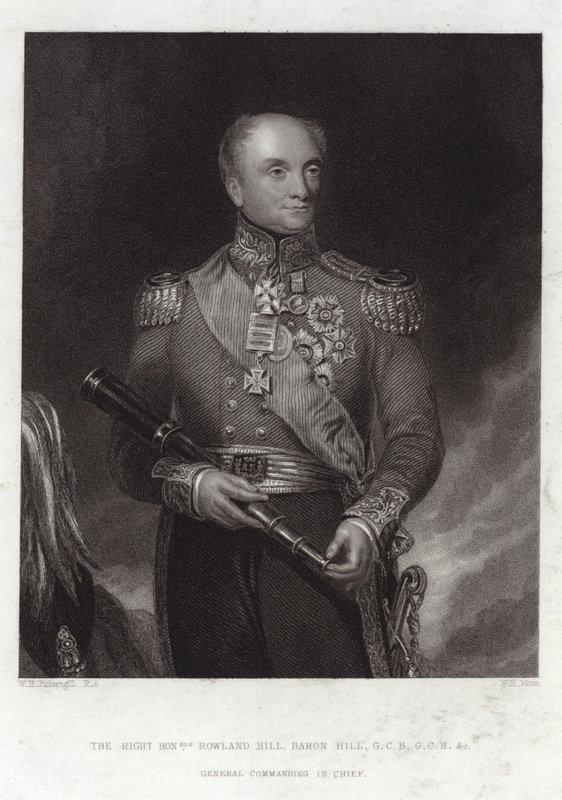 Rowland Hill, 1st Viscount Hill, britisk general av English School