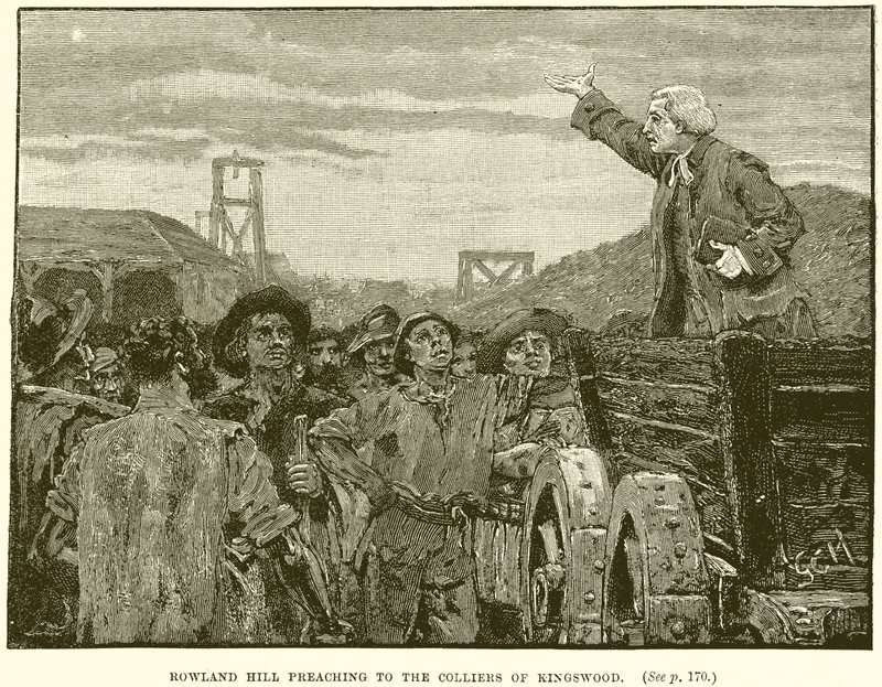 Rowland Hill forkynner for Colliers of Kingswood av English School