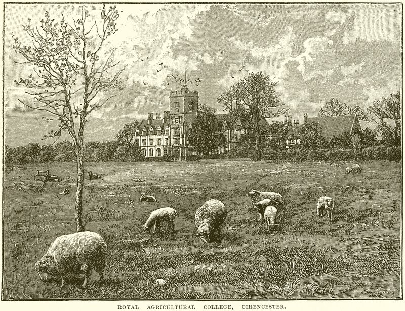 Royal Agricultural College, Cirencester av English School