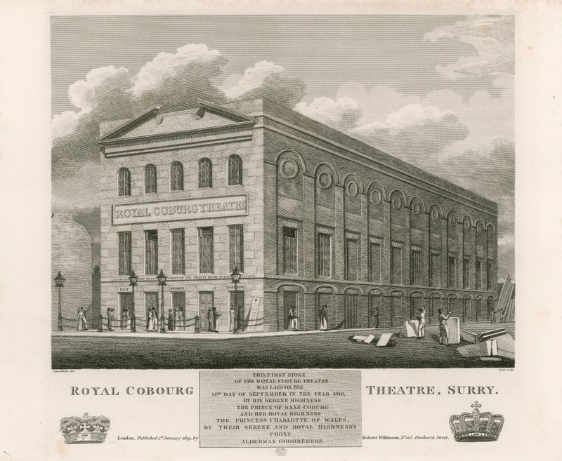 Royal Cobourg Theatre, Surrey av English School