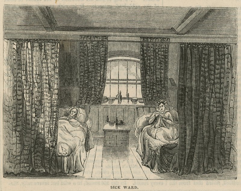 Royal Free Hospital, London: Sick Ward av English School