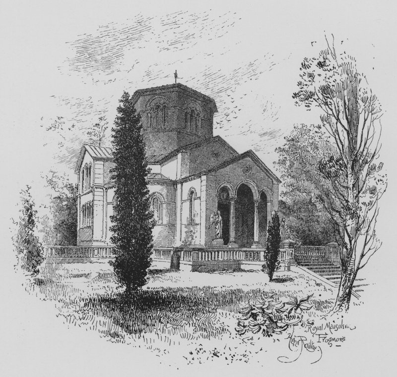Royal Mausoleum, Frogmore (gravering) av English School