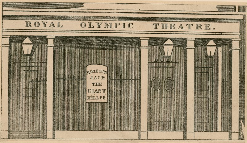 Royal Olympic Theatre, London av English School