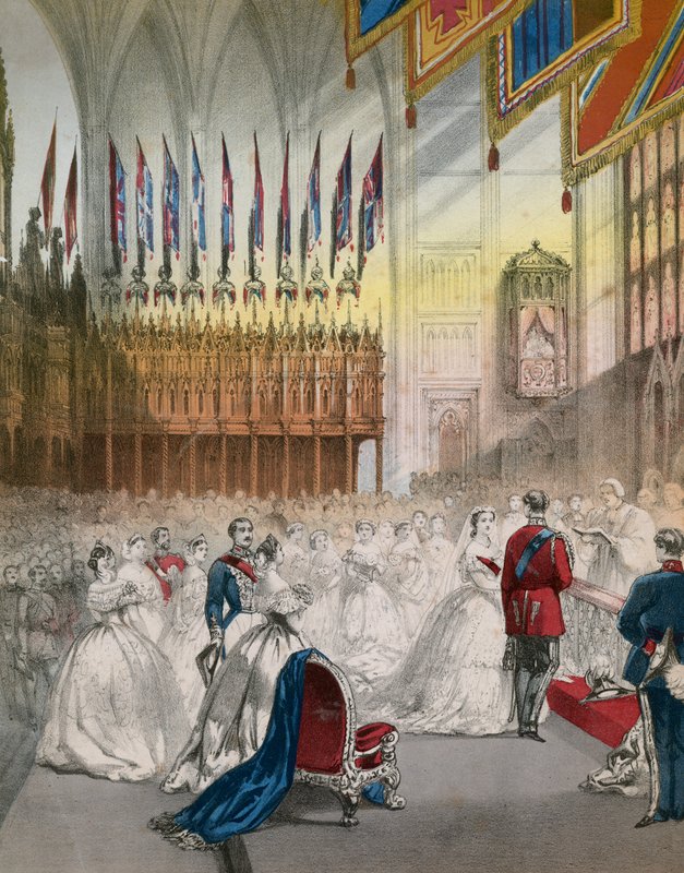 Kongelig bryllupsmars av English School