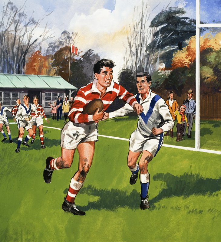 Rugbyspillere av English School