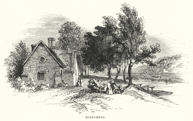 Runnymead (gravering) av English School