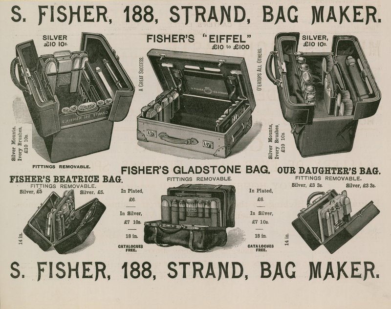 S Fisher, 188 Strand, Posemaker av English School