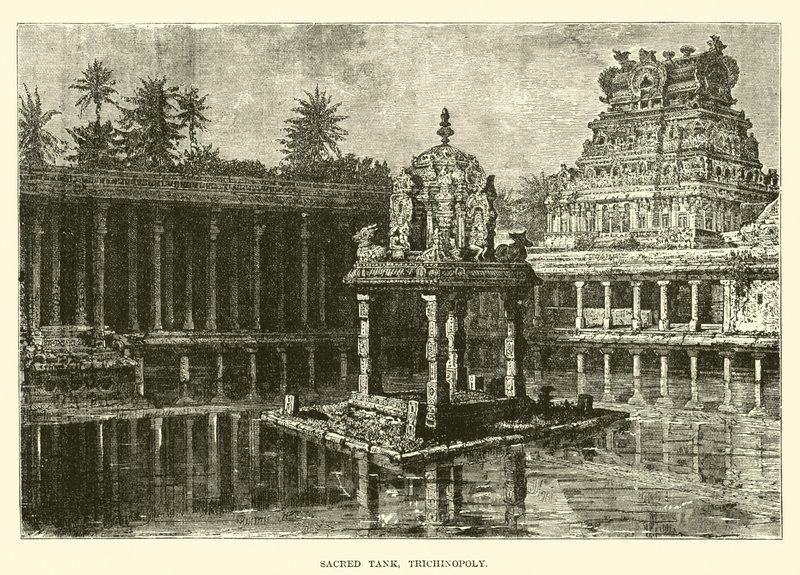 Sacred Tank, Trichinopoly av English School