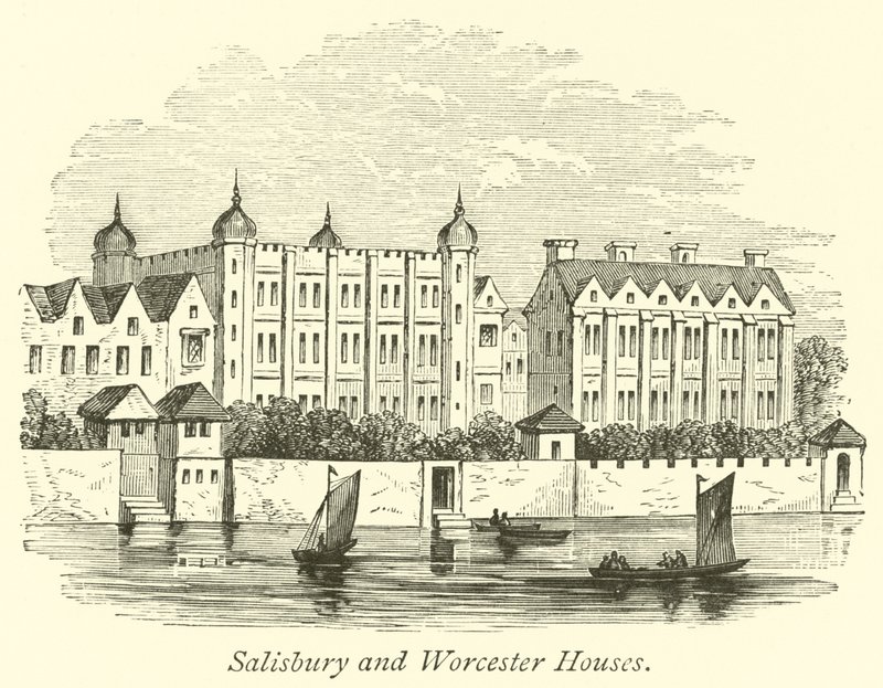 Salisbury og Worcester Houses av English School
