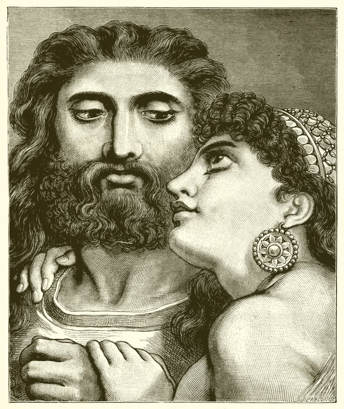 Samson og Delila av English School