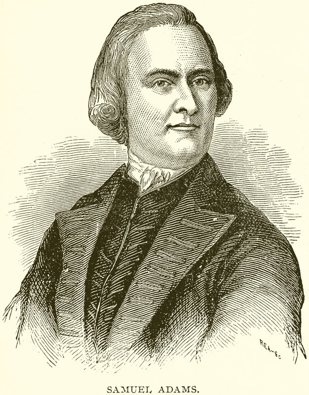Samuel Adams av English School