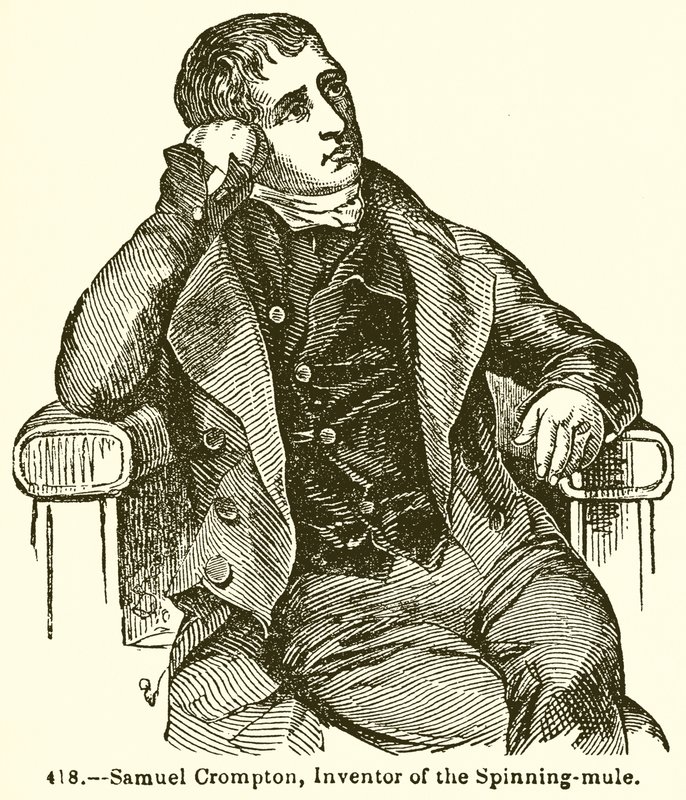 Samuel Crompton, oppfinneren av spinning-muldyret av English School