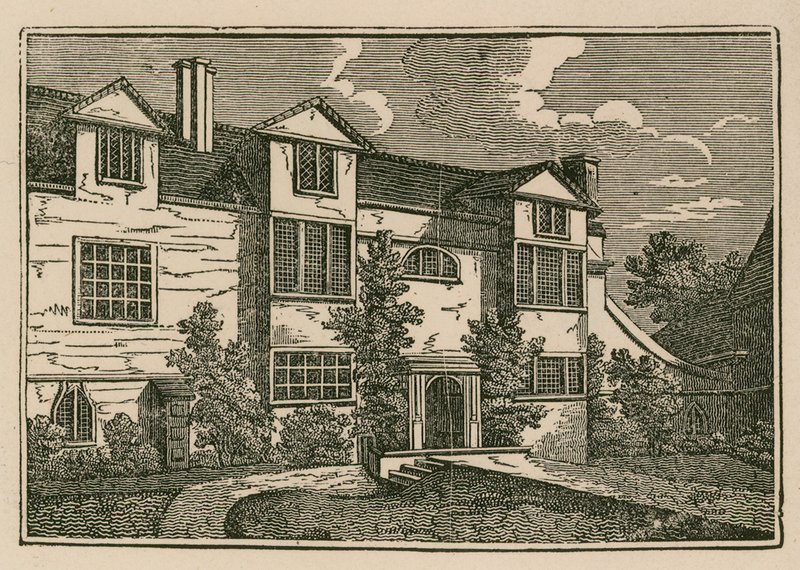 Samuel Richardsons hus i Parsons Green, London av English School