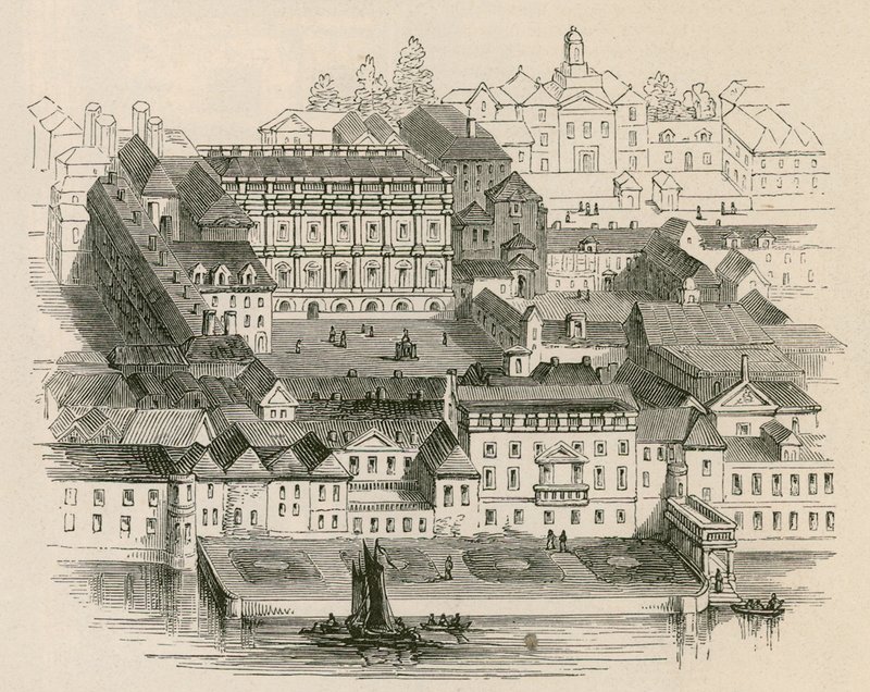 Sandford Manor House, Fulham, London, er angivelig boligen til Nell Gwynne av English School