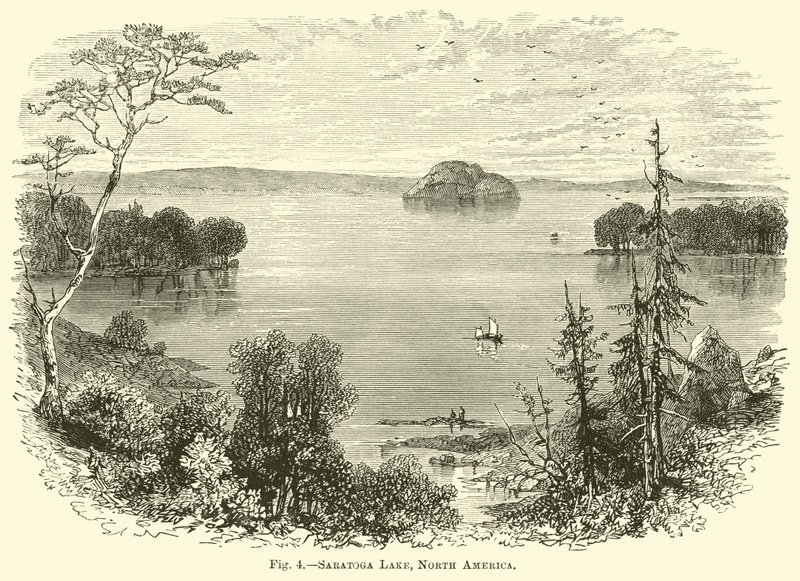 Saratoga Lake, Nord-Amerika av English School