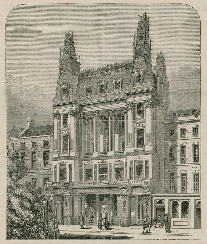 Saville House, Leicester Square, London av English School