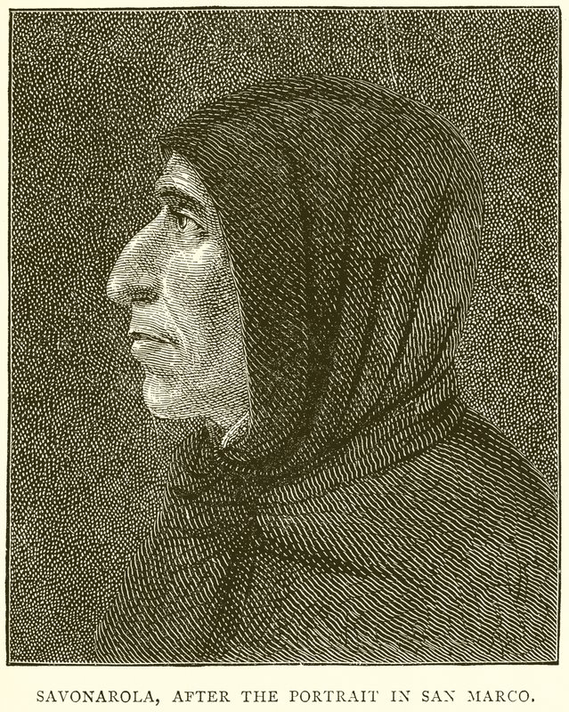 Savonarola, etter portrettet i San Marco av English School