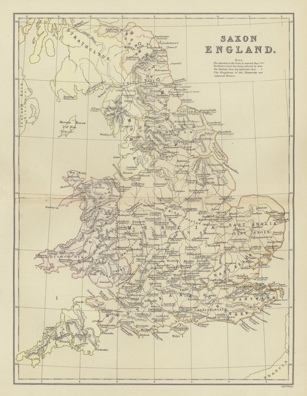 Saksisk England av English School