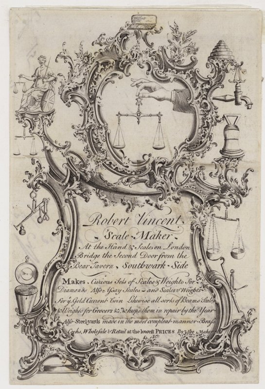 Scale Maker, Robert Vincent, byttekort av English School