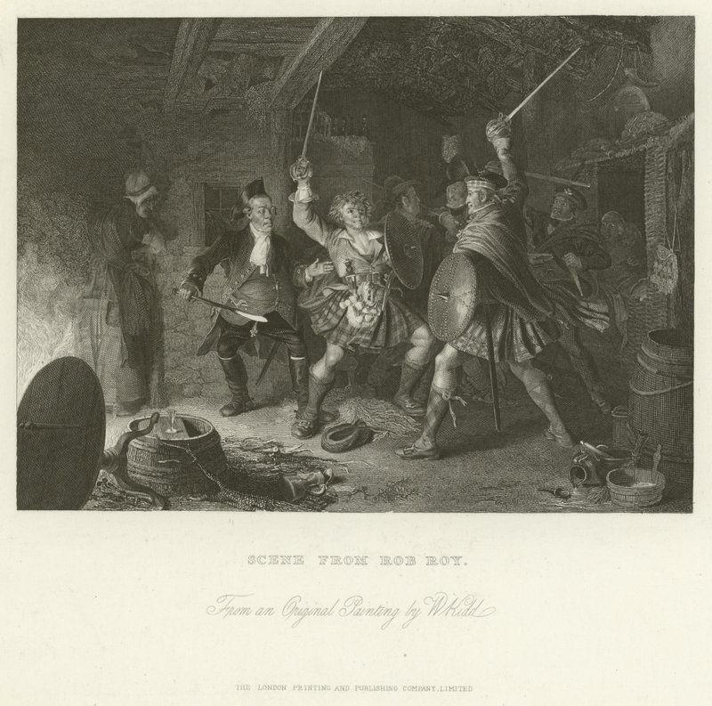 Scene fra Rob Roy av English School