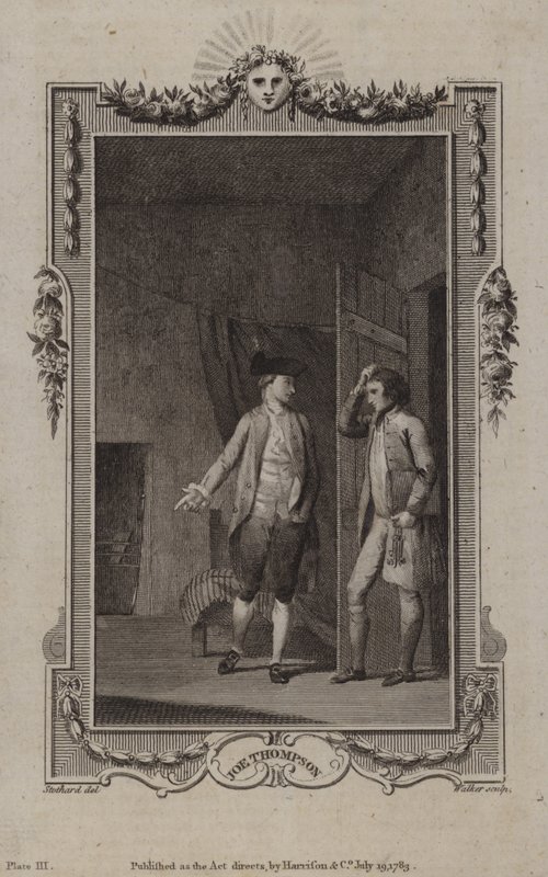 Scene fra The Life and Adventures of Joe Thompson, av Edward Kimber av English School