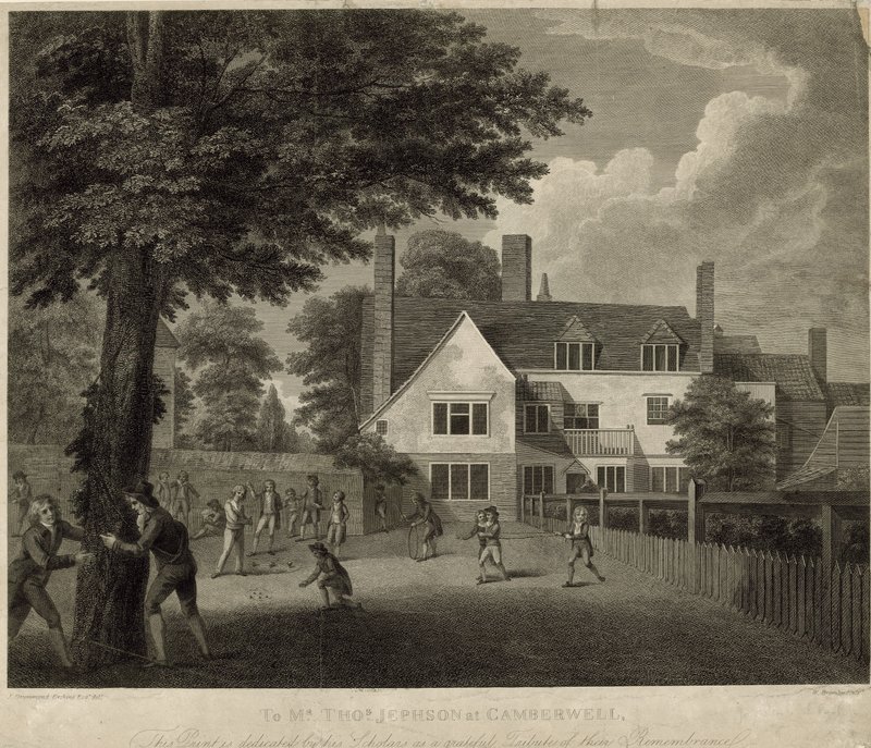 School of Dr Thomas Jephson, Camberwell, London av English School