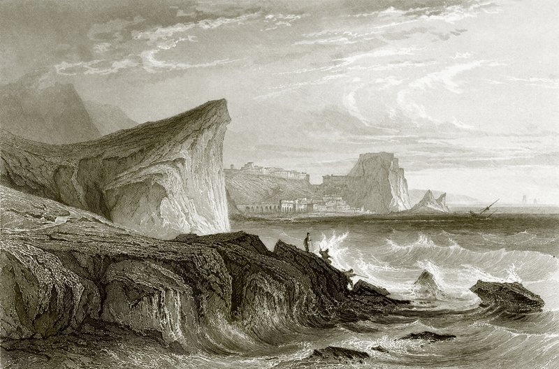 Scilla og Charybdis, Sicilia av English School