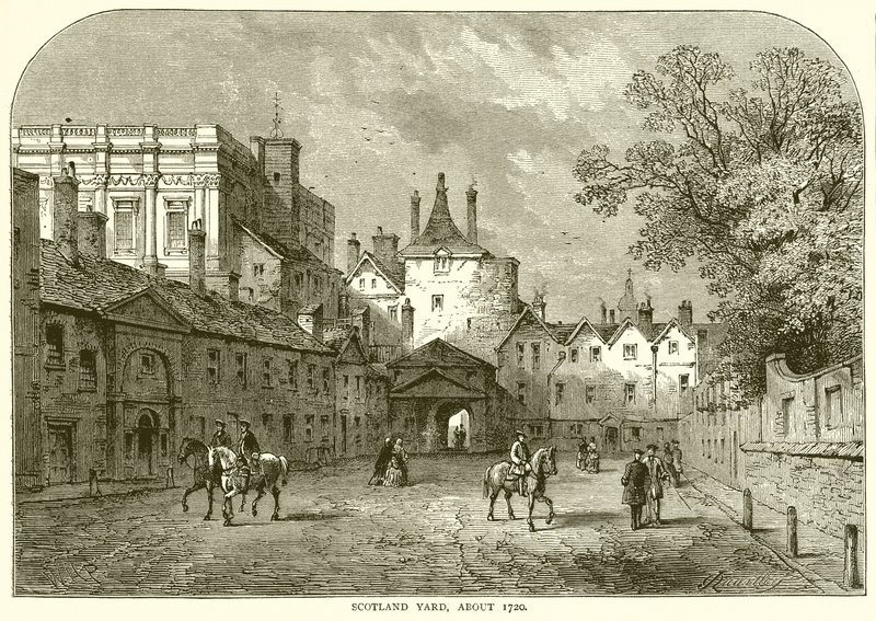 Scotland Yard, rundt 1720 av English School