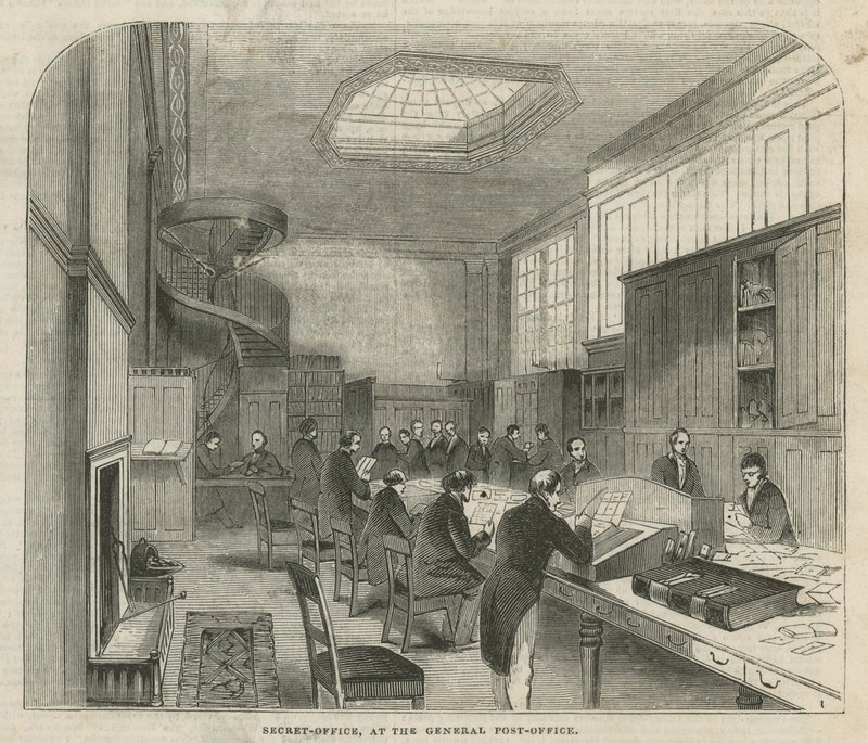 Hemmelig kontor ved General Post Office av English School