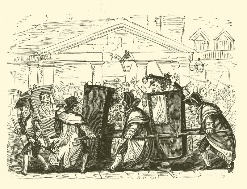 Sedan-stoler (tresnitt) av English School