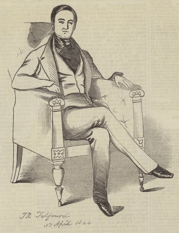 Serjeant Talfourd (gravering) av English School