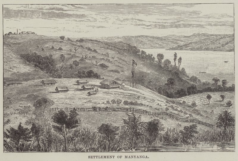 Settlement of Manyanga (gravering) av English School