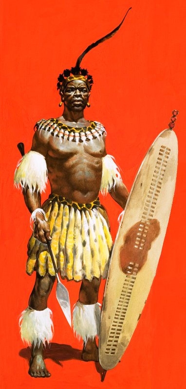 Shaka, Zulu-krigeren av English School