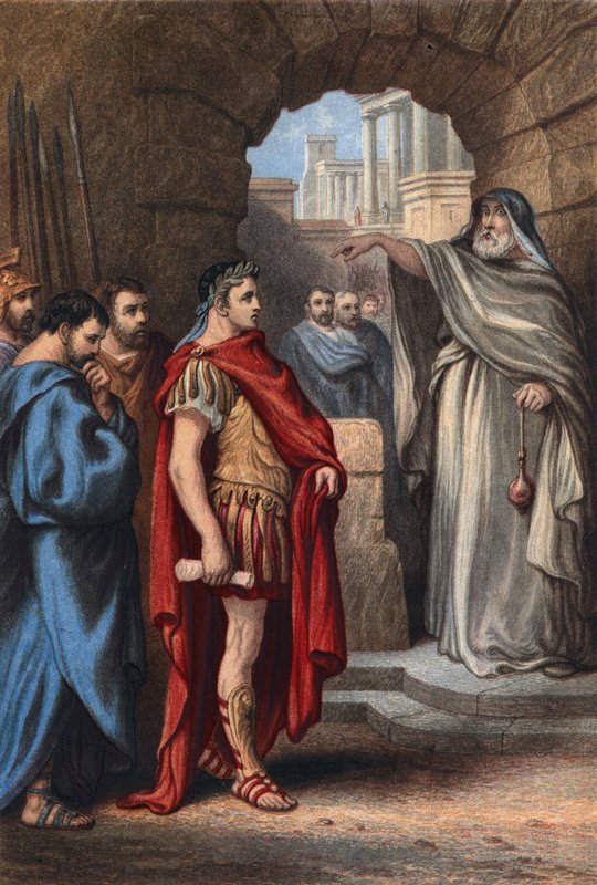 Shakespeare, Julius Caesar, 1. akt, scene 2 av English School