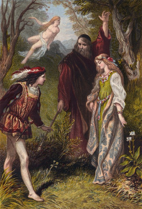 Shakespeare, The Tempest, Act I, Scene 2 av English School