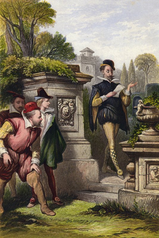 Shakespeare, Twelfth Night, Act II, Scene 5 av English School