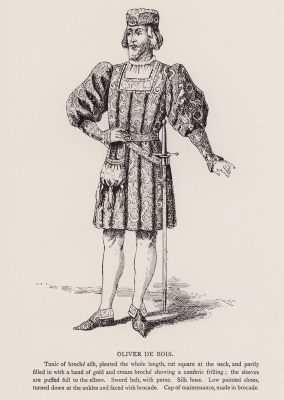 Shakespeares As You Like It: Oliver De Bois (litho) av English School