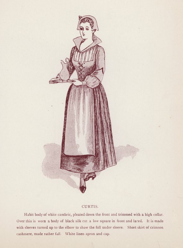 Shakespeares Taming of the Shrew: Curtis (litho) av English School