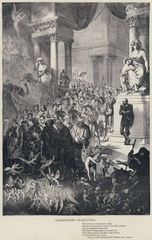 Shakespeares karakterer, Theseus, i Midsummer Night