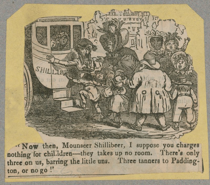 Shillibeer Omnibus; tegnefilm av English School