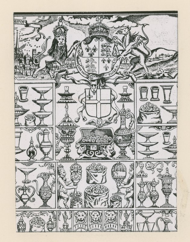 Sølvplate planlagt som premier for 1569-lotteriet av English School