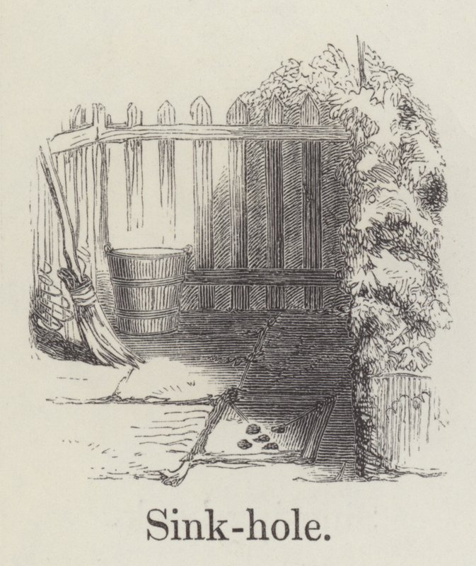 Synkehull (gravering) av English School