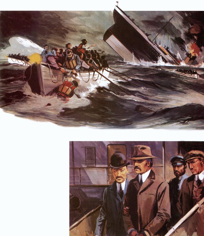 Senking av Titanic og arrestasjon av Dr. Crippen av English School