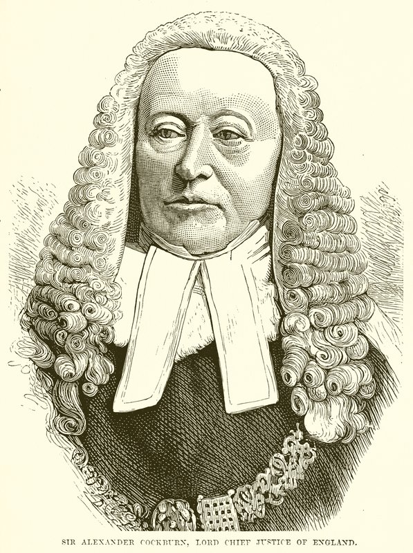 Sir Alexander Cockburn, Lord Chief Justice of England av English School