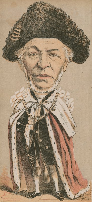 Sir Andrew Lusk, Lord Mayor of London 1860 av English School
