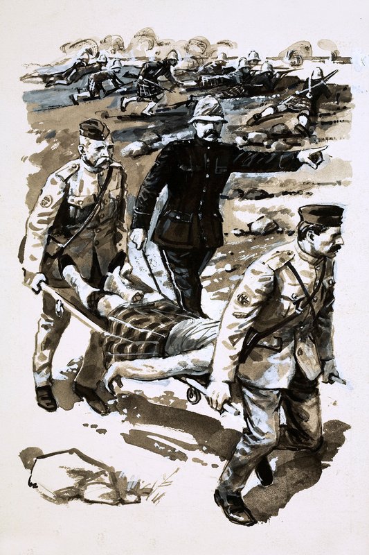 Sir Arthur Conan Doyle tjente som lege under boerkrigen av English School