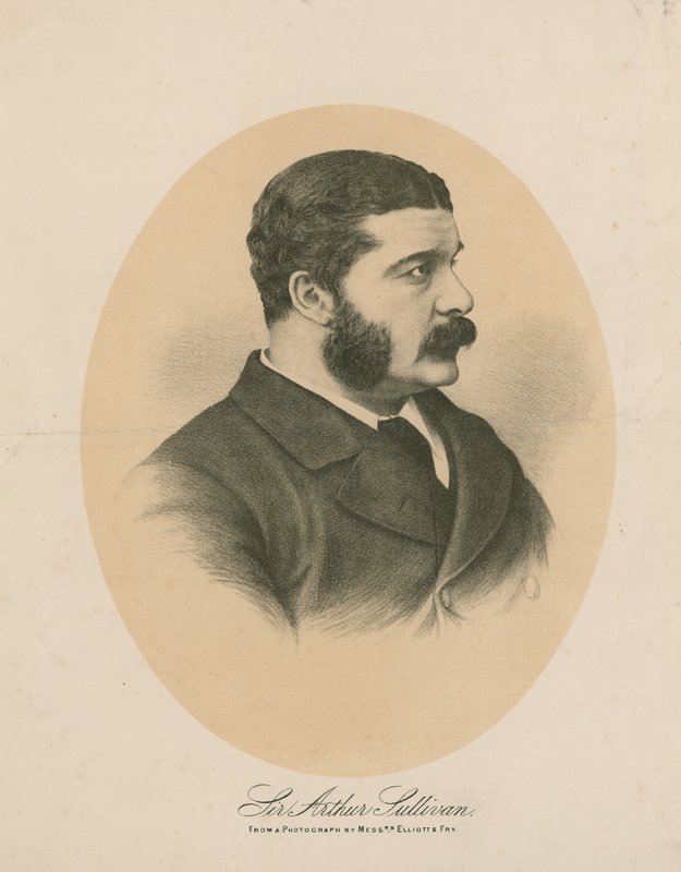 Sir Arthur Sullivan av English School