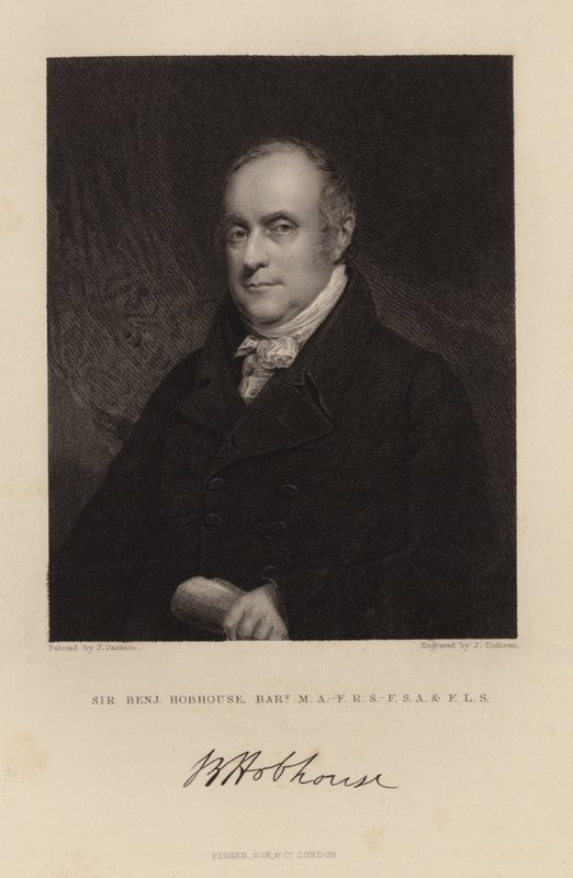 Sir Benjamin Hobhouse av English School