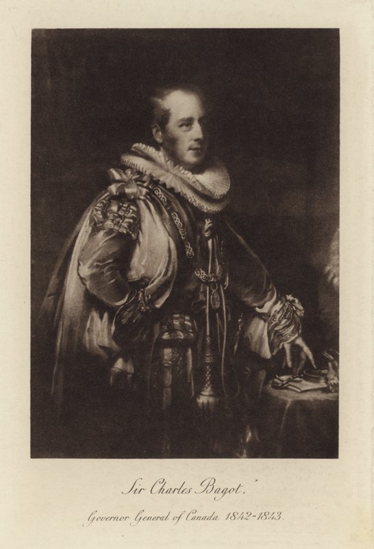Sir Charles Bagot av English School